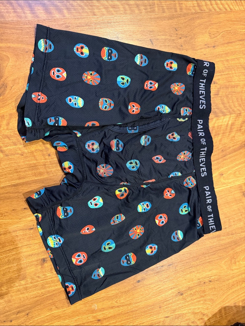 Pair of Thieves Black Mask Print Boxer Briefs